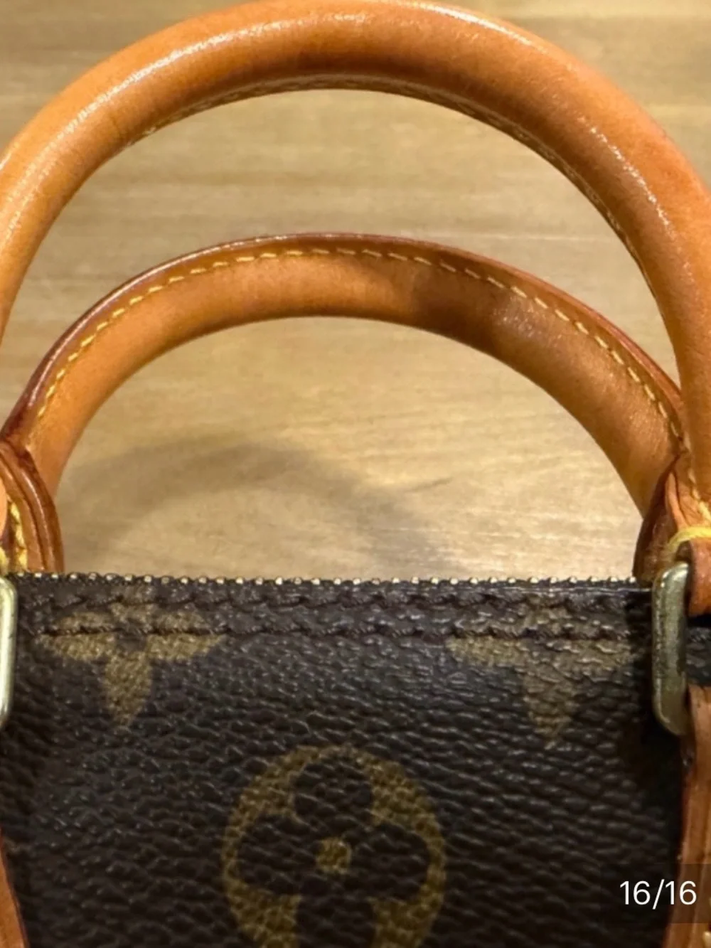 Louis Vuitton Monogram Mini Top-Handle Bag - Brown & Tan